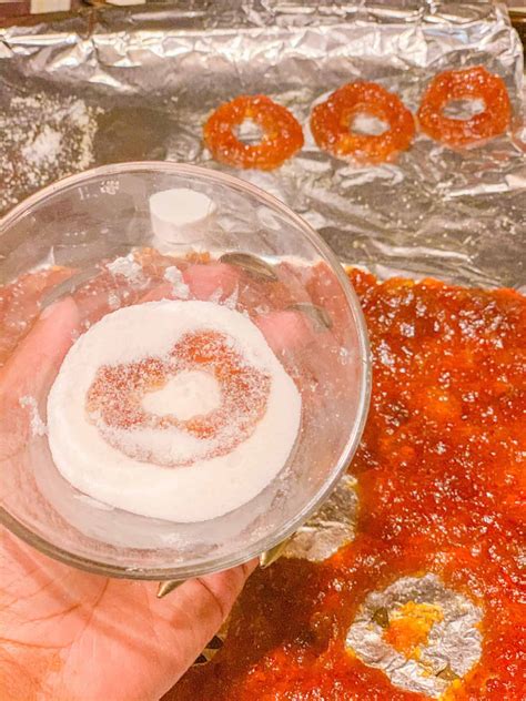 How To Make Vegan Gummies Tajín And Chamoy Peach Rings Candy