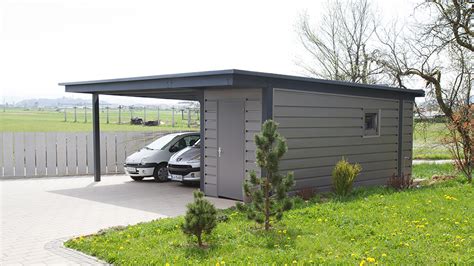 Carports with sheds - the right solution