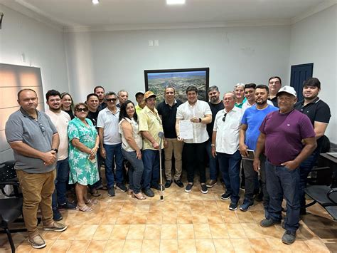 Prefeito Reno Marinho Assina Ordem De Serviço Para Início Da Obra De