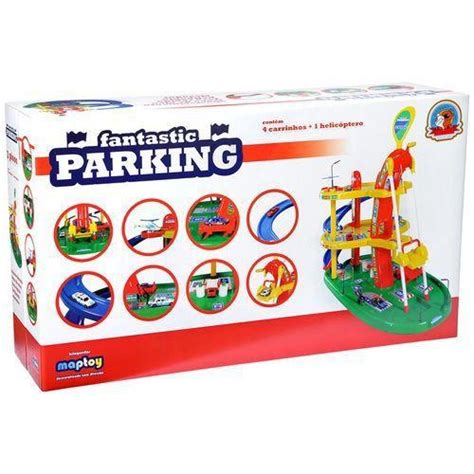 Pista Posto Fantastic Parking Maptoy Pistas Magazine Luiza