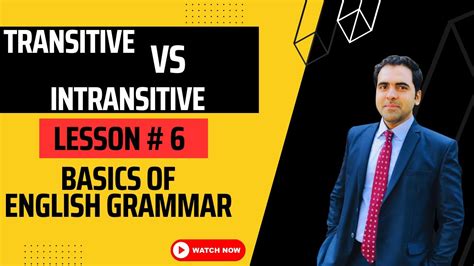 Transitive Vs Intransitive Verb Differences Similarities Verbs In