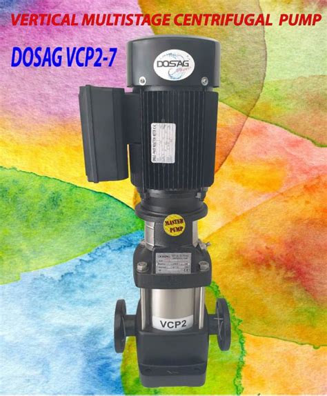 ปั๊มน้ำ Vertical Multistage Centrifucal Pump Dosag Vcp2 7 ปั๊มอัด Ro 3