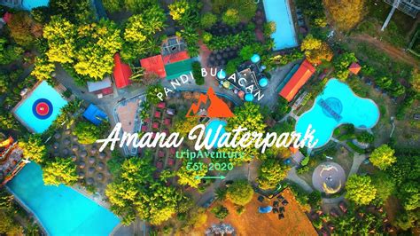 Amana Waterpark Resort Pandi Bulacan Aerial Footage Youtube