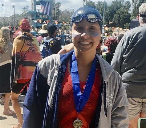 Laguna Blancas Kendall Keshen Repeats As Cif Swimming Champion