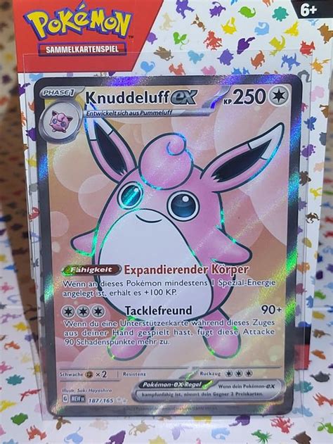 Pokemon Serie 151 Knuddeluff Ex Deutsch NEU Kaufen Auf Ricardo