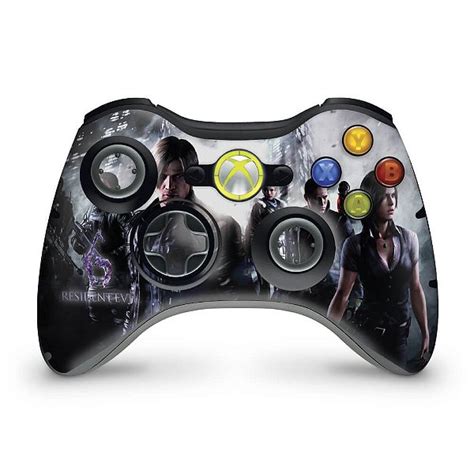 Skin Xbox 360 Controle Resident Evil 6 Pop Arte Skins