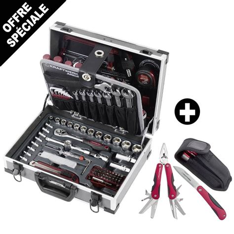 Achetez COFFRET KRAFTWERK TYPE ALU 109 OUTILS UNIVERSEL OUTIL