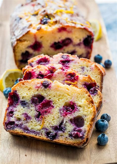 Lemon Blueberry Cake Loaf