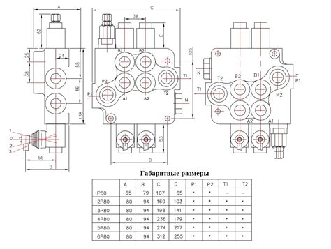 Гидрoраспределитель 6Р80-1А1А1А1A1А1А8 GKZ1 КИТАЙ - купить - Арис