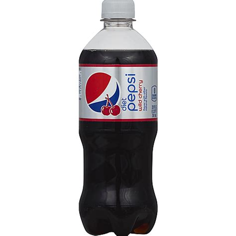 Diet Pepsi Wild Cherry Cola 20 Fl Oz Bottle Soft Drinks Houchens My Iga