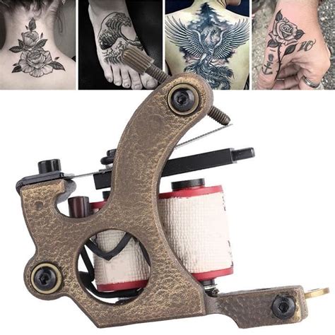 Drfeify Machine à pistolet à tatouage Machine à tatouer professionnelle