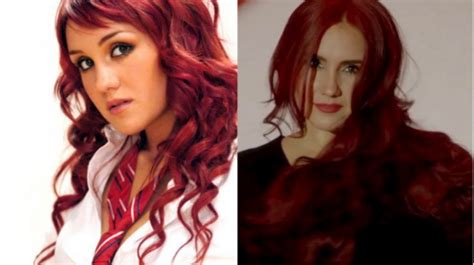 Dulce Maria pinta cabelo de vermelho para turnê do RBD