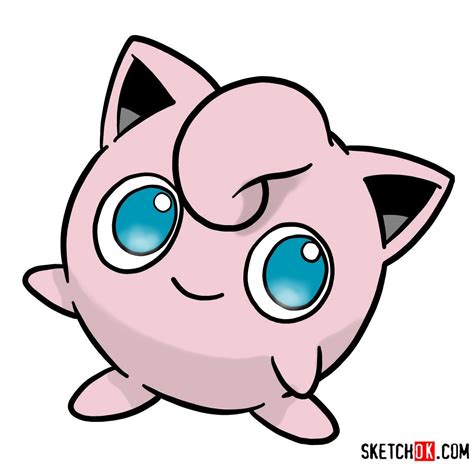 How To Draw Jigglypuff From Pokemon