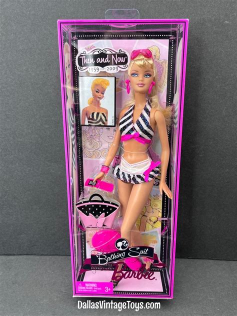 Bathing Suit Barbie Then And Now P