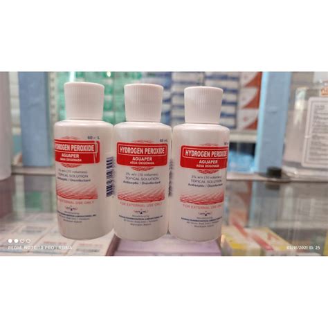 Aguaper 3 Solution Hydrogen Peroxide Shopee Philippines