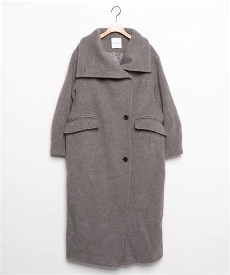 Yahoo Clane Up Neck Over Double Coat