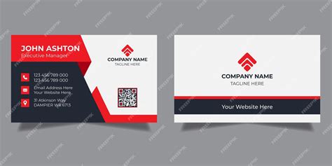 Premium Vector | Professional abstract creative modern name card and ...