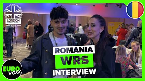 Romania Eurovision 2022 Wrs Llámame Interview London