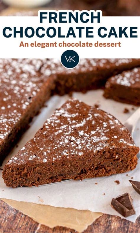 French Chocolate Cake | Valerie's Kitchen