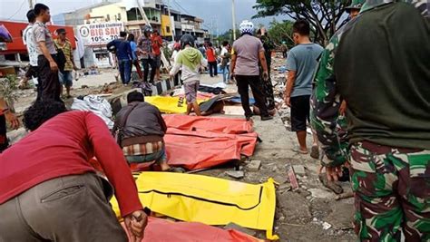 BNPB Korban Tewas Gempa Dan Tsunami Di Palu Jadi 384 Jiwa