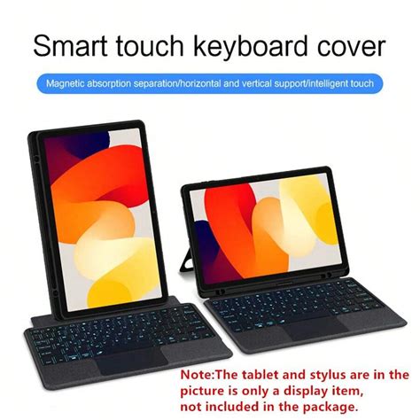 Backlight Magic Keyboard Case Compatible With Xiaomi Pad 6 5 Tablet Mipad 6 Mi Pad 5 6 Pro For