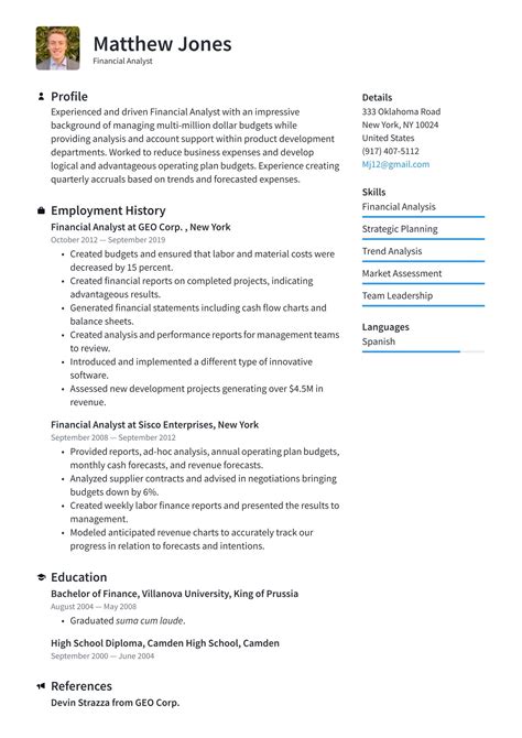 Professional Resume Templates Word And Pdf Download For Free