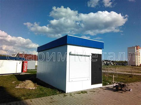 Торговые павильоны в Гомеле: изготовление киосков и бытовок от «Svarim ...