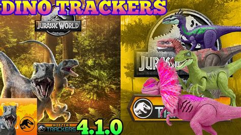 Jurassic World Dino Trackers 2023 Facts App Scan Codes All Dinosaurs In Jungle Tyrannosaurus Rex