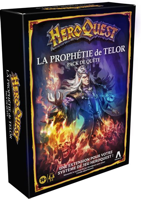 HeroQuest Extension La Prophétie de Telor Pack de quêtes French a