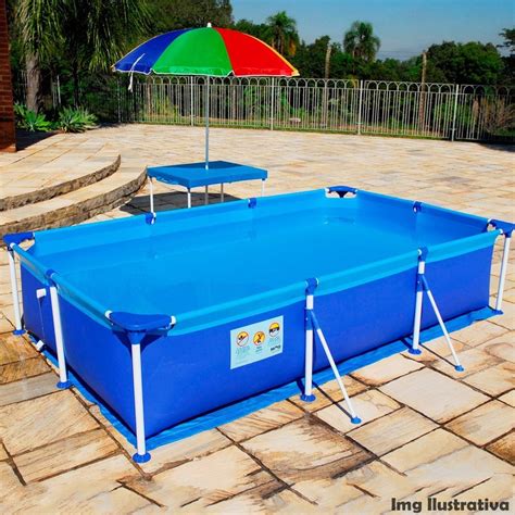 Kit Piscina Premium Mor 2500 Litros Pvc Tripla Camada Capa R 504