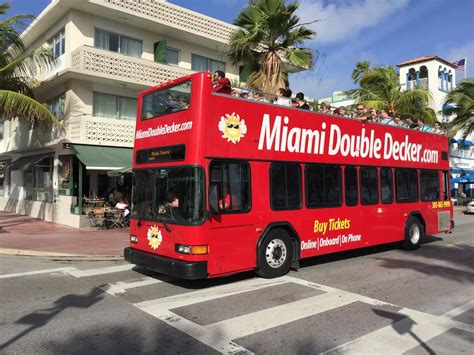 Best Miami Sightseeing Double Decker Bus Tour Miami Double Decker