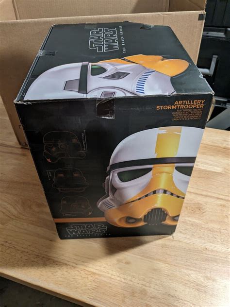 Star Wars Black Series Artillery Stormtrooper Premium Electronic Helmet