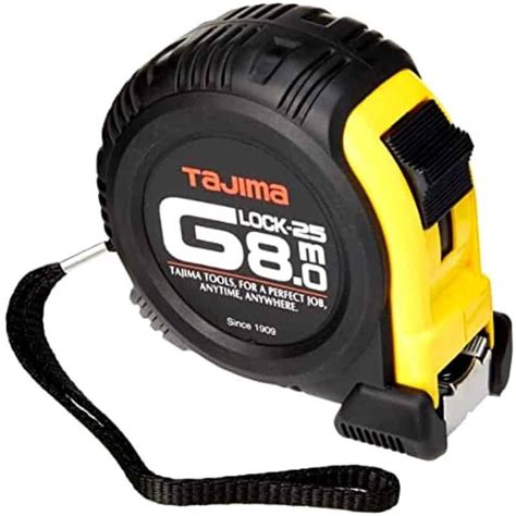 Tajima Mètre Ruban 25mm G Lock 5 8 Ou 10m