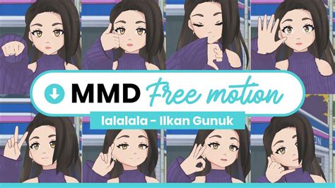 Mmd Lalalala Tik Tok Dance Original Motion Youtube