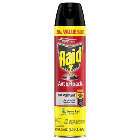 Raid Ant Roach Oz Insect Killer At Lowes