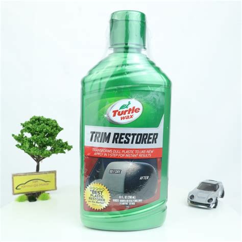 Jual Turtle Wax Renew Trim Restorer 296ml Cairan Penghitam Pengkilap Plastik Panel Lis Eksterior