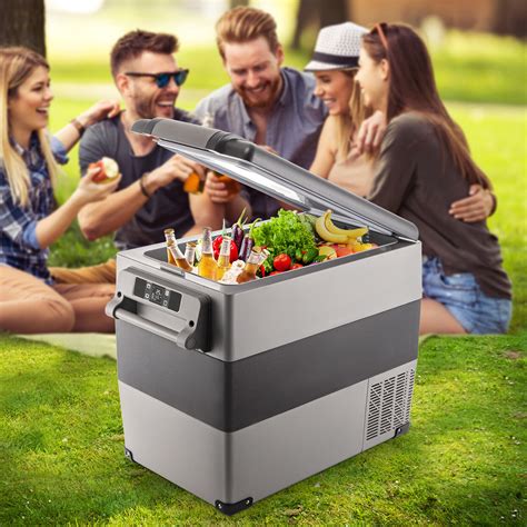 VEVOR Kompressor 55L Kühlbox 20 20 Mini Kühlschrank Auto Camping 12V