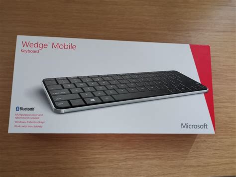 Microsoft Wedge Mobile Bluetooth Tablet Windows Keyboard Computers