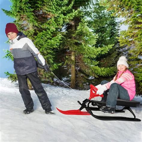 Dropship Snow Racer Sled Winter Sport Ski Sled Slider Board With ...