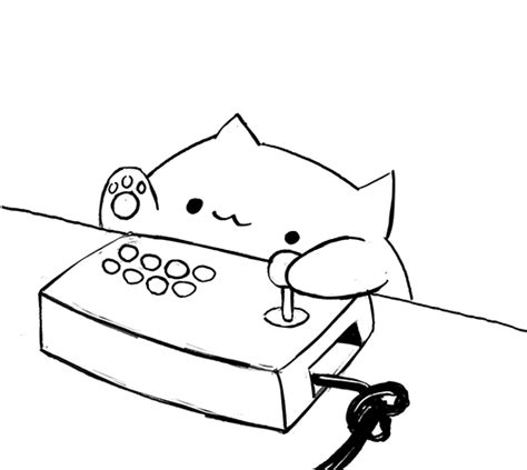 Arcade Joystick Edition Bongo Cat Know Your Meme