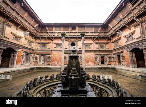 The Tusha Hiti Royal Bath In Sundari Chowk Courtyard Patan Durbar