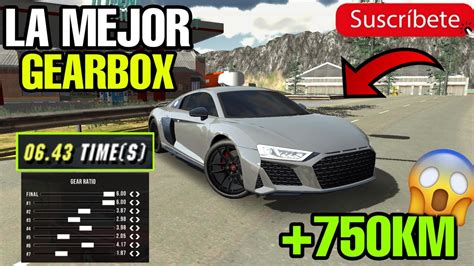 LA MEJOR GEARBOX PARA EL AUDI R8 1695HP CAR PARKING MULTIPLAYER