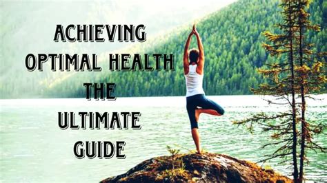 Optimal Health Achieving Ultimate Guide Trending Blogs