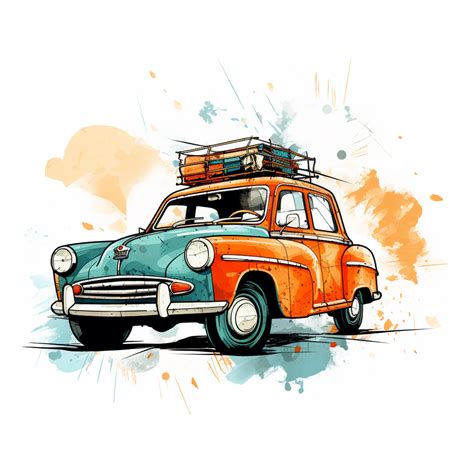 Vrooming Into Creativity The Dynamic World Of Car Clip Art I Have Crayon