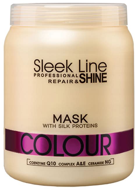 STAPIZ SLEEK LINE COLOUR MASK MASKA Z JEDWABIEM DO WŁOSÓW FARBOWANYCH