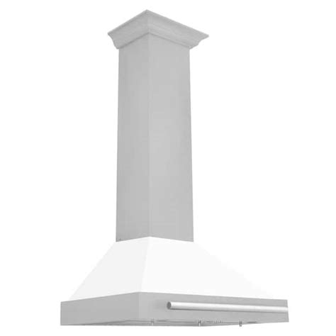 Zline Kitchen And Bath In Cfm Ducted Vent Wall Mount Range Hood