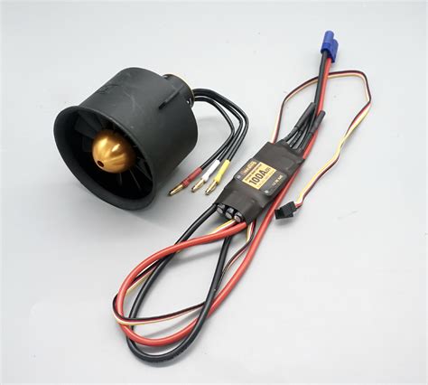 Freewing 80mm 12 Blade Edf Power Combo 2150kv Ir For 6s High Speed With Reverse Brake Function