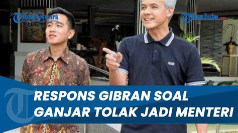 Siapa Yang Tawari Respons Menohok Gibran Seusai Ganjar Tolak Tawaran