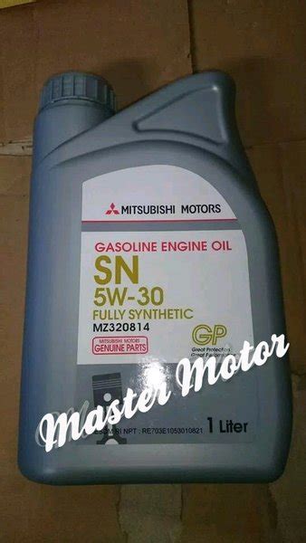 Jual Oli Mitsubishi 5W 30 1L Original Di Lapak New Master Motor Bukalapak