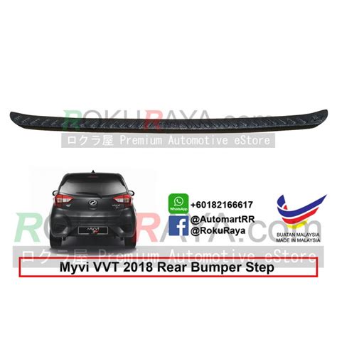 Perodua Myvi VVTi 3rd Gen 2018 Custom Fit Original ABS Car Rear